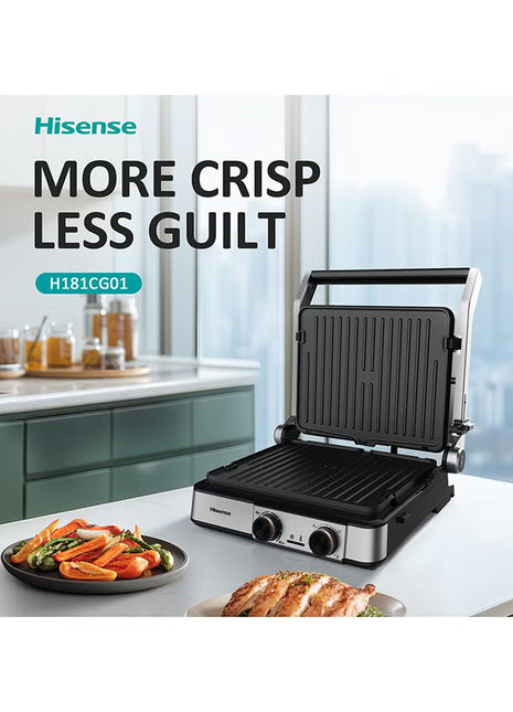 Contact Grill Smart Control 2000 W H181CG01 Black