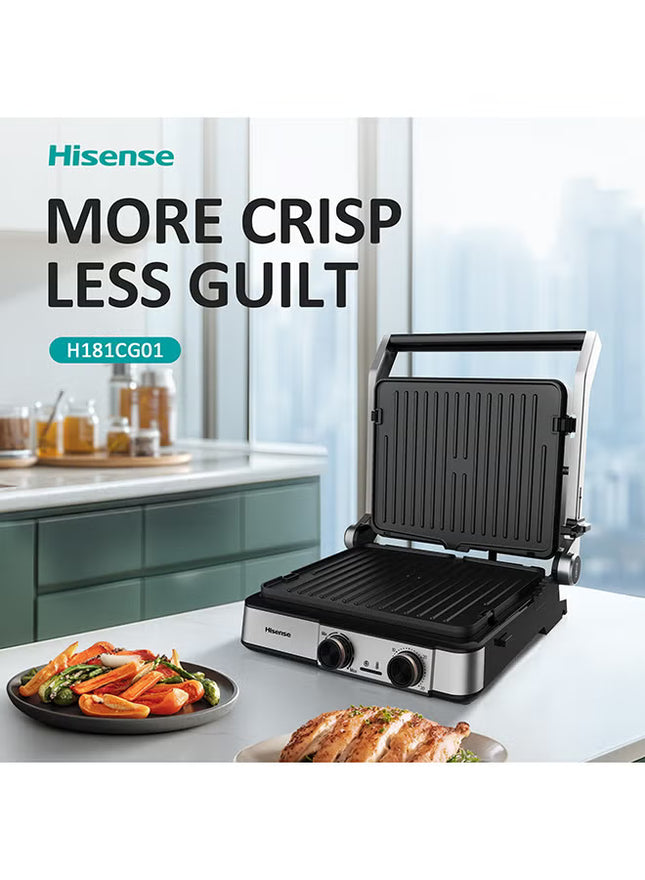 Contact Grill Smart Control 2000 W H181CG01 Black