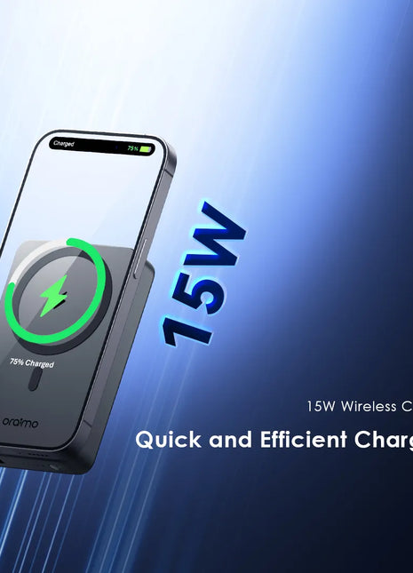 Oraimo MagPower 15 10000mAh Wireless and Wired Power Bank