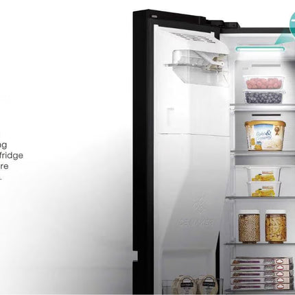 Hisense H780SB-IDL | (Side by Side) Refrigerator