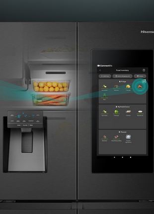Hisense 541L Smart Touchscreen Multi Door Refrigerator | H750FSB-IDS