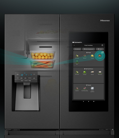 Hisense 541L Smart Touchscreen Multi Door Refrigerator | H750FSB-IDS