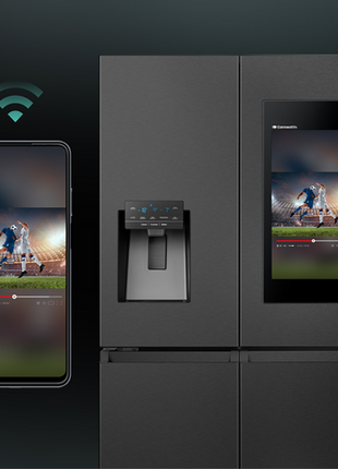 Hisense 541L Smart Touchscreen Multi Door Refrigerator | H750FSB-IDS