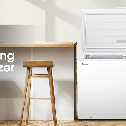Hisense 297L White Chest Freezer | H390CF/H395CF
