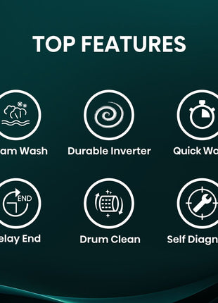 9kg Front Load W/Machine