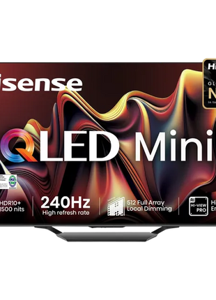 Hisense U7N 165 cm (65 inch) 4K Ultra HD Mini LED | Smart VIDAA TV with Dolby Vision & Dolby Atmos (2024 model)