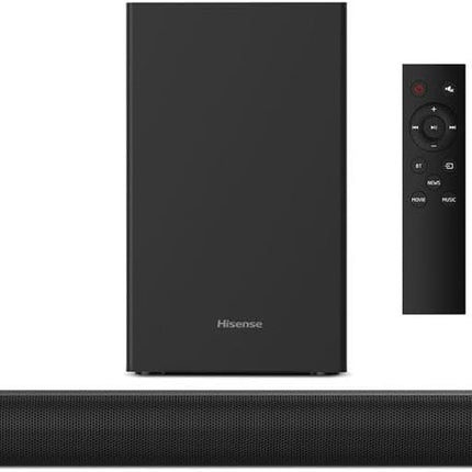 Hisense 2.1 Channel 140W Soundbar with Wireless Subwoofer