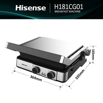 Contact Grill Smart Control 2000 W H181CG01 Black