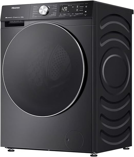 Hisense | 5 Smart Series 2 in 1 Washer(12kg) & Dryer(8kg) Inverter WiFi Black | WD5S1245BB