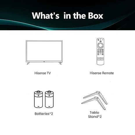 Hisense 146cm (58 inches) | A6Q Series 4K Ultra HD | Smart LED TV 58A6Q (Black)