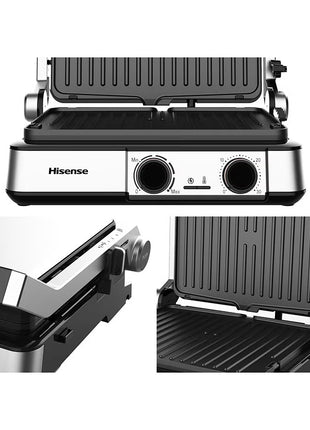 Contact Grill Smart Control 2000 W H181CG01 Black