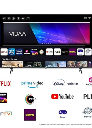 Hisense 139 cm (55 inches) | 4K Ultra HD Smart QLED TV 55E7K (Black)