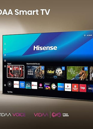 Hisense 189 cm (75 inches) | 4K Ultra HD | Smart Mini LED QLED TV 75U7K (Black)