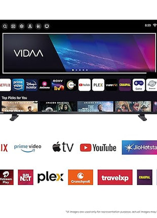 Hisense 146cm (58 inches) | A6Q Series 4K Ultra HD | Smart LED TV 58A6Q (Black)