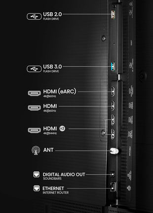 Hisense 65-Inch Class QLED 4K | S7N CanvasTV™ Series Dolby Vision HDR |  Google Smart TV (65S7N, 2024 Model) - Art Mode, Anti-Glare Panel | Hi-Matte Display, Frame & UltraSlim Wall Mount Included, 144Hz
