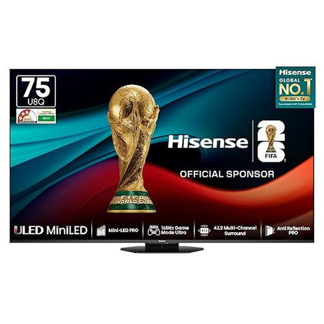 Hisense 75U6N | Pro Mini-LED ULED | 4K VIDAA Smart TV