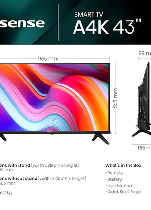 Hisense 43A4K Smart TV