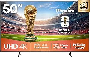 Smart TV Hisense 50A6Q 50 Inch |  4K Ultra HD LED HDR D-LED [Energy Class E]