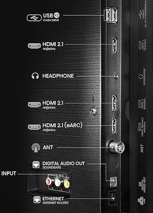 Hisense 146cm (58 inches) | A6Q Series 4K Ultra HD | Smart LED TV 58A6Q (Black)