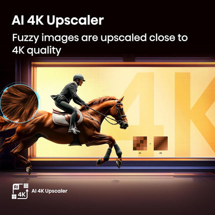 Hisense 108 cm (43 inches) E7Q Series 4K Ultra HD Smart QLED TV 43E7Q (Black)