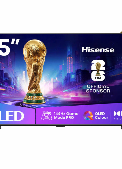 Hisense 85" 4K Ultra HD 85A6Q | Smart TV VIDAA U8, Dolby Vision, HDR 10 | Game Mode Plus, Alexa Built-in, VIDAA Voice, DVB-T2/S2 HEVC 10 Tuner, Lativu 4K