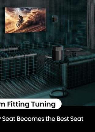 Hisense HT Saturn 4.1.2Ch Sound Bar with Wireless Subwoofer, Dolby Atmos, DTS:X, Bluetooth 5.3, EzPlay| 4K HDMI Pass Through| Roku TV Ready, HDMI/AUX/ARC/Optical | USB, 5 EQ Modes, Hi Concerto