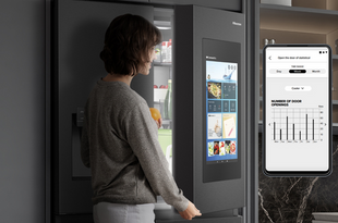 Hisense 541L Smart Touchscreen Multi Door Refrigerator | H750FSB-IDS