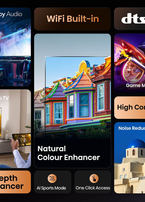 Hisense 43A4Q | 43″ FHD VIDAA Smart TV