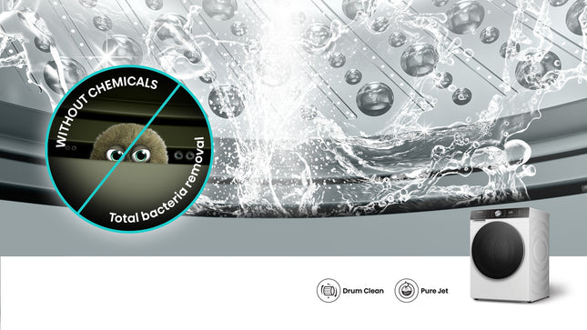 12kg/8kg Series 5 Front Load Washer-dryer WD5S1245BW