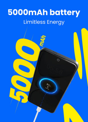 Tecno POP 9 4G 64 GB (Glittery White, 3 GB RAM)