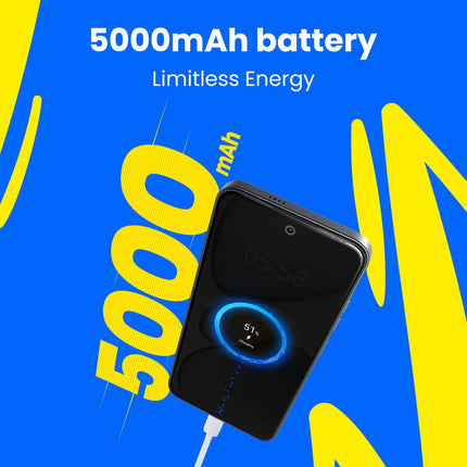 Tecno POP 9 4G 64 GB (Glittery White, 3 GB RAM)