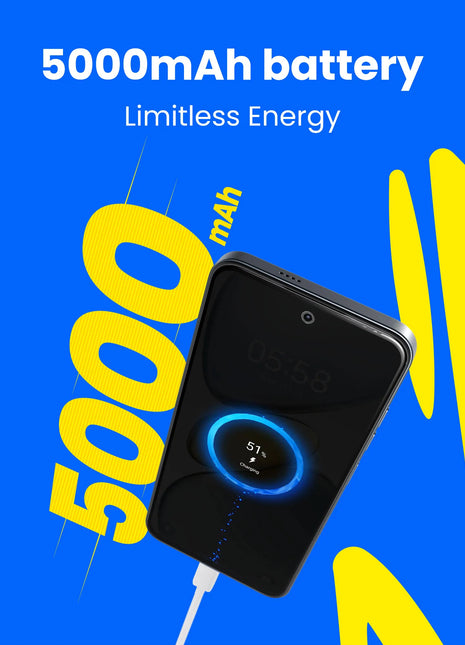 Tecno POP 9 4G 64 GB (Glittery White, 3 GB RAM)