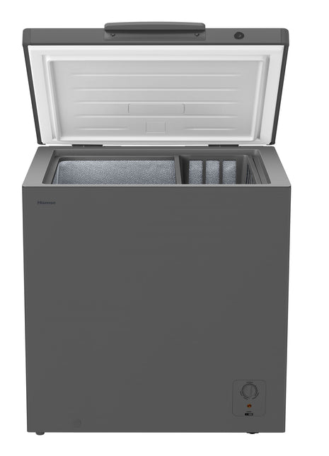 Hisense H250CFS | 198L Silver Single Door Chest Freezer