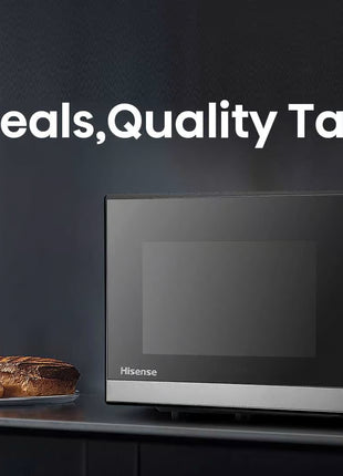 Hisense H37MOBS5X | 37L Black Microwave