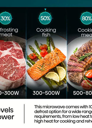 Hisense H37MOBS5X | 37L Black Microwave