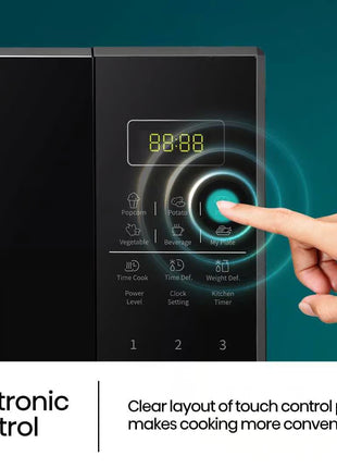 Hisense H37MOBS5X | 37L Black Microwave