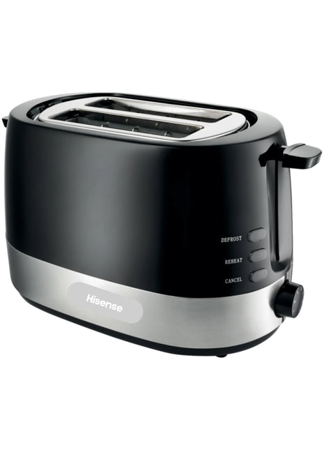 Hisense Toaster | Black (Model No: HT850BK)