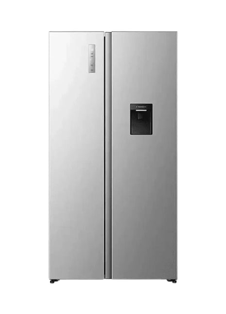 Hisense 529L Side by Side Refrigerator with Water Dispenser | Model No: RS5P558NMSN
