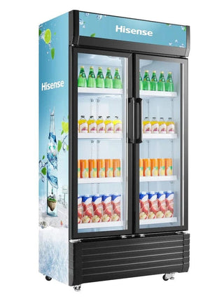 Hisense 600L Side by Side Showcase Cooler | Model No: FL-81WC