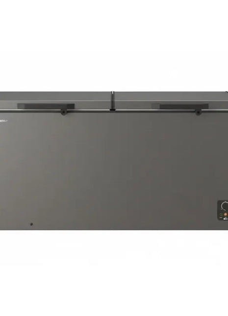 Hisense 500L Double Door Chest Freezer | Grey (Model No: FC-729DD4SA)