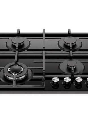 Hisense 60cm Built-in Gas Hob | Black (Model No: HHU60GAGB)