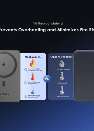 Oraimo MagPower 15 10000mAh Wireless and Wired Power Bank