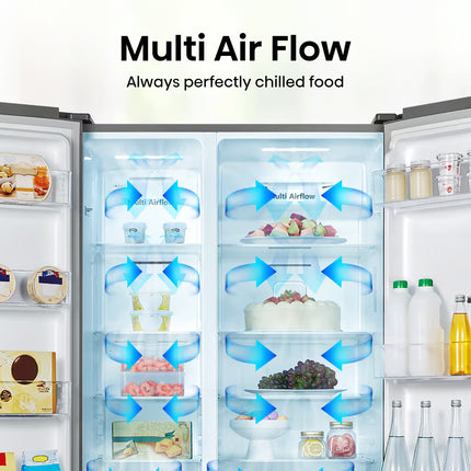 Hisense H670SIT | (Side By Side) Refrigerator