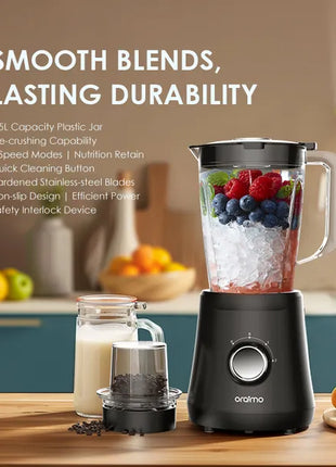 oraimo SmartBlender Sleek 1.5L 2 Speeds Blender