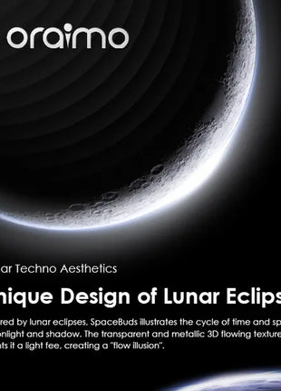 Oraimo SpaceBuds Hybrid ANC True Wireless Earbuds Customized Voice Prompt