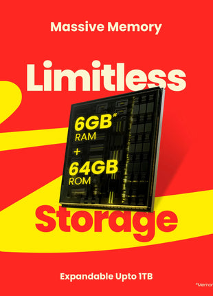 Tecno POP 9 4G 64 GB (Glittery White, 3 GB RAM)