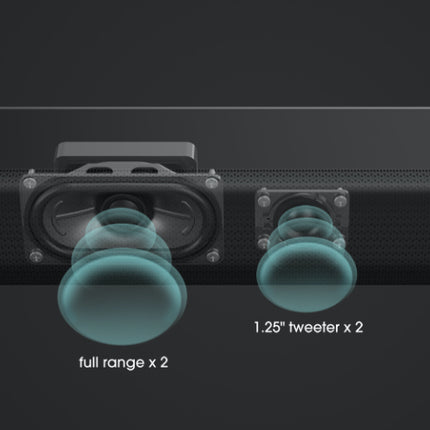 2.1CH SOUNDBAR WITH WIRELESS SUBWOOFER HS218