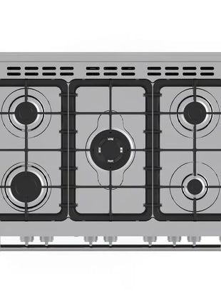 Hisense 90 cm Free Standing Gas Cooker With Electric Oven + Grill | Model No: HFS90GA5EBL