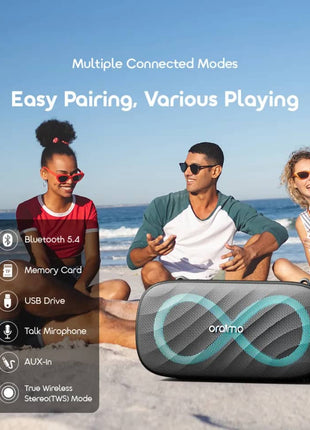 Oraimo SpaceBox Pro 80W Karaoke-Support Wireless Speaker