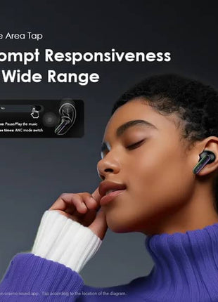 Oraimo SpaceBuds Hybrid ANC True Wireless Earbuds Customized Voice Prompt
